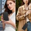 For Google Pixel 9 Pro XL 8 7 6 Pro 5 4A 5G Wallet Case, RFID Blocking Case Kickstand Flip Cover Wrist Strap Zipper Card Holder