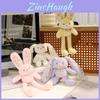 Pull Ear Rabbit Plush Toy Keychain With Long Legs For Kids And Teens Decor