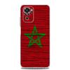 Ny Square Clear, myk telefonveske til Xiaomi Redmi Note 12 11 9S 9 8 10 Pro+ 7 8T 9C 9A 8A K40 spilldeksel Marokko flaggfotball