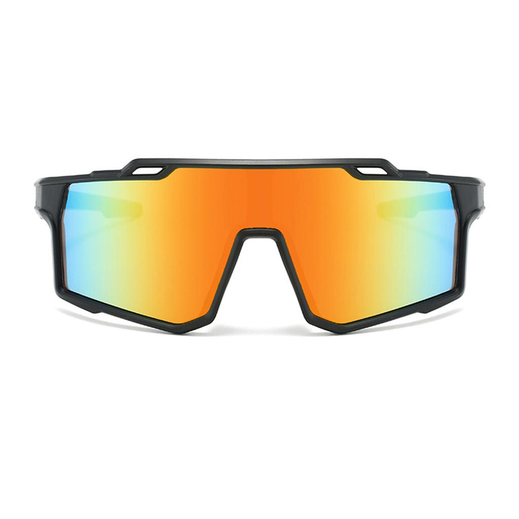 Winddichte Staubdichte Outdoor-Brille zum Radfahren Laufen Polarisierte PC-Gläser 99% UV-Blockierung Unisex-Design