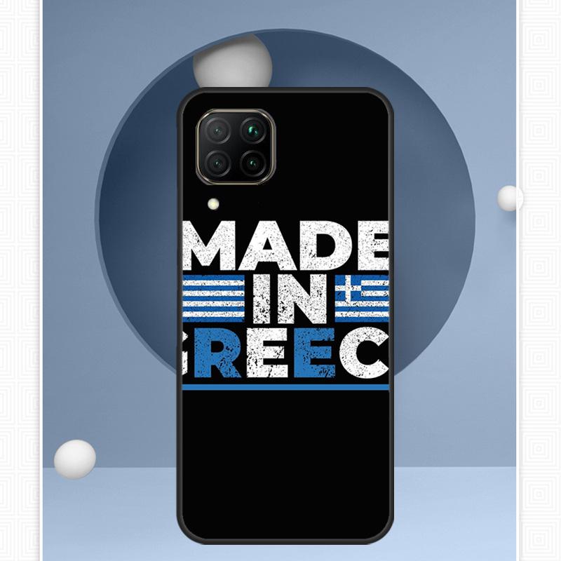 Greece Greek National Flags For Huawei P30 P60 Pro P20 P40 Lite Nova 9 10 SE 12s 12i 11i 8i Y91 Y60 Y70 Y72 Y90 Y61 Case
