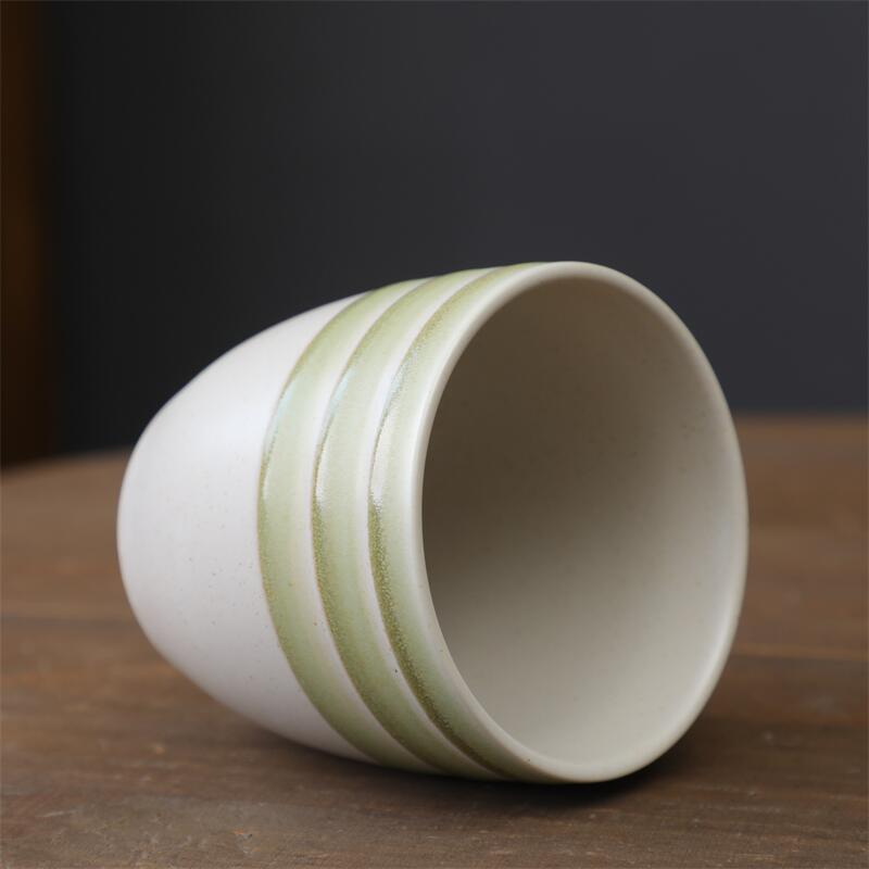 Xiaoqing Frischluft Keramiktasse Nachmittagstee Wasserbecher Hochwertig Konzentrierter Kaffeebecher Einfacher Stil Lässige Tasse