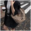 2024 Women's Versatile Leopard Print Large Capacity Crossbody Commuter Shoulder Bag
