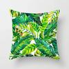 Tropical Plant Green Leaves Cactus Pillowcase Living Room Sofa Cushion Cover Office Bedroom Home Decorative Pillow Covers
