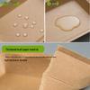 Disposable Kraft Paper Snack Boat Box