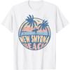 New Smyrna Florida Beach Surf Summer Vacation Vintage T-Shirt