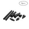 Watering Nozzle Head Sprinklers Pond Pool Tip 8pcs Set Black Home Garden