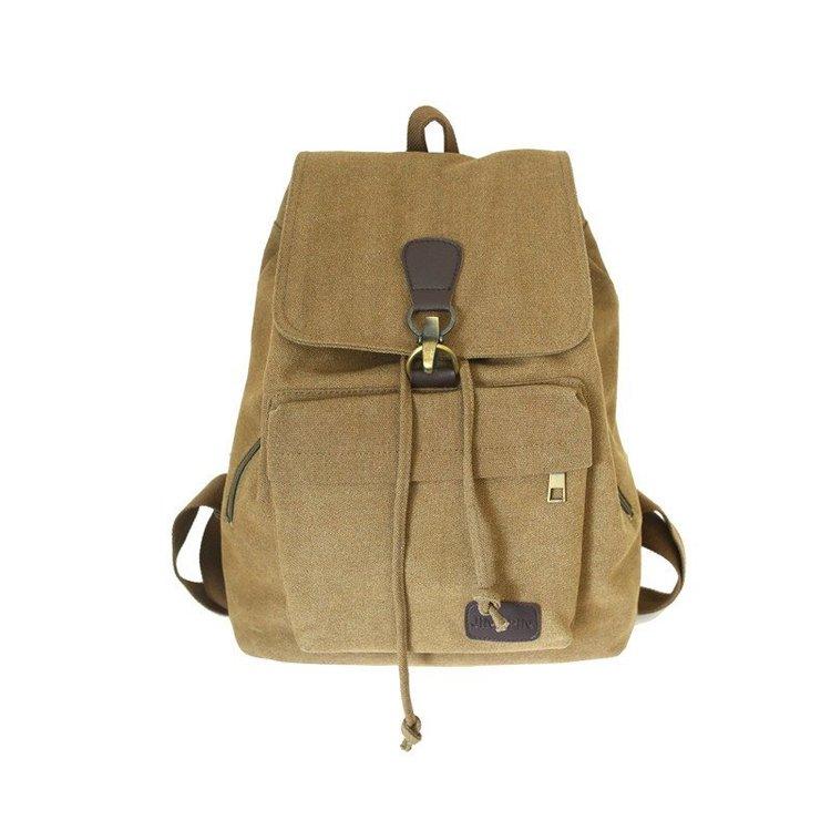 

Женский рюкзак Ретро Холщовая сумка Дорожный рюкзак Студенческая школьная сумка Сумка-ведро для отдыха Мужчины и женщины Рюкзак Холщовый рюкзак для мужчин