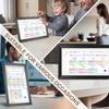 Smart Digital Calendar 1080P 15.6Inch Touchscreen WiFi Interactive Display Wall Planner Digital Calendar with APP for Family32GB