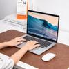 Retro Cowhide Textured Desk Mat, Double-sided, Stain-resistant, Extra-large Mouse Pad, Office Computer Mat, Writing Mat, Desk Mat