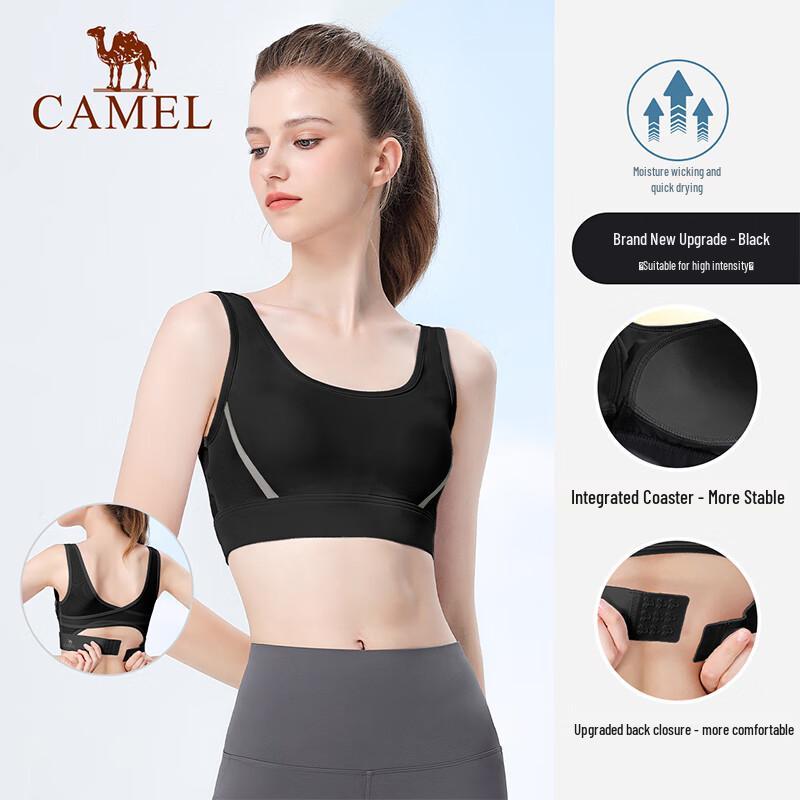 CAMEL Y0S1VQZ601A High-Support Padded Sports Bra XL
