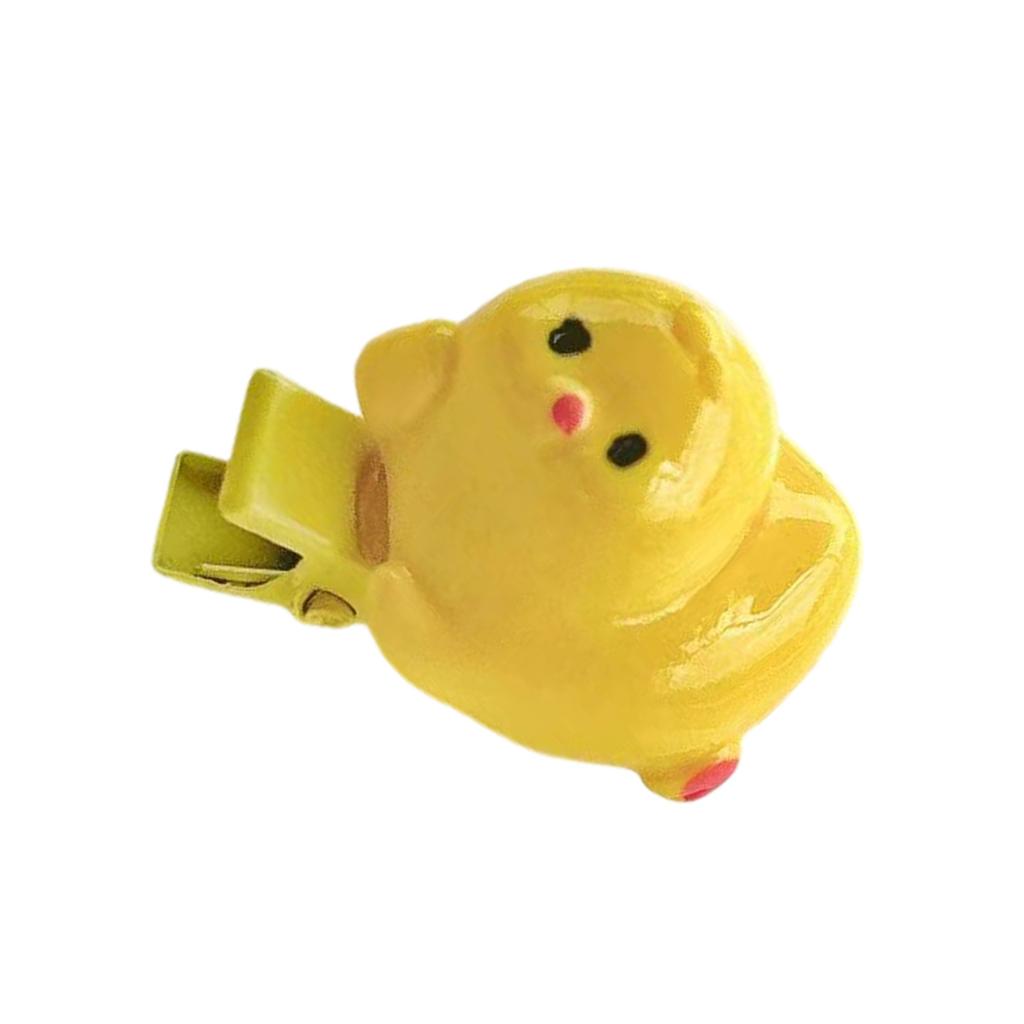 Girls Hair Clip Chicken Women Kid Hairgrips Chicken Headdress Barrettes Snail Shape Sweet 2000s Girls Hairpins