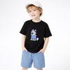Bluey Official Kids Dog Cartoon Graphic T Shirt Cotton Short Sleeve Tee Black White Summer Casual Wear