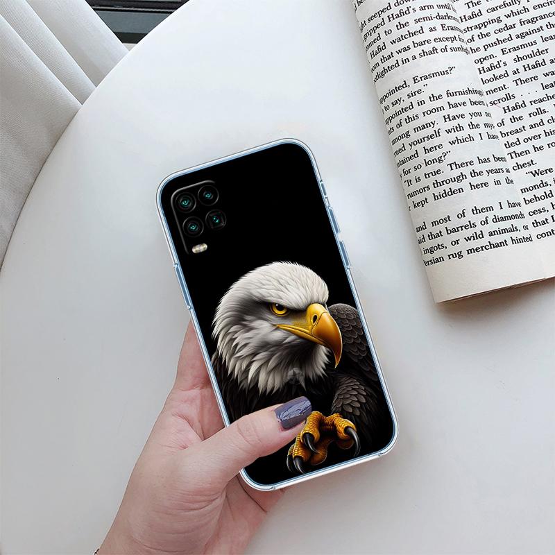 RP36 Hawk Eagle Transparent Phone Case for Motorola Moto Edge 20 30 40 50 S30 Fusion Ultra Pro Neo Lite + G200 G23