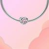 Copper Love Pink Mom Bear Travel Beads Fit Charm Bracelet For Women Fine Jewelry Making