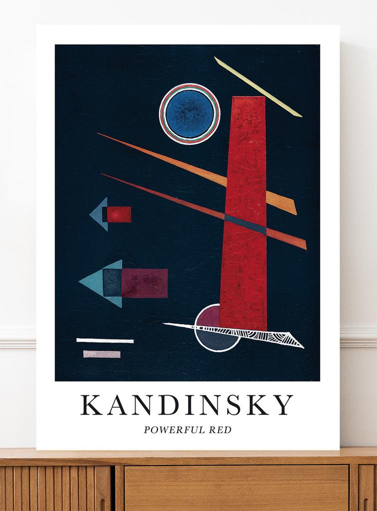 Poster Kandinsky Painting Abstraction