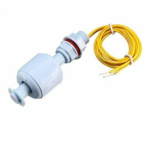 2Pcs PP Float Switch for Water Pump M10 Tank Liquid Water Level Sensor