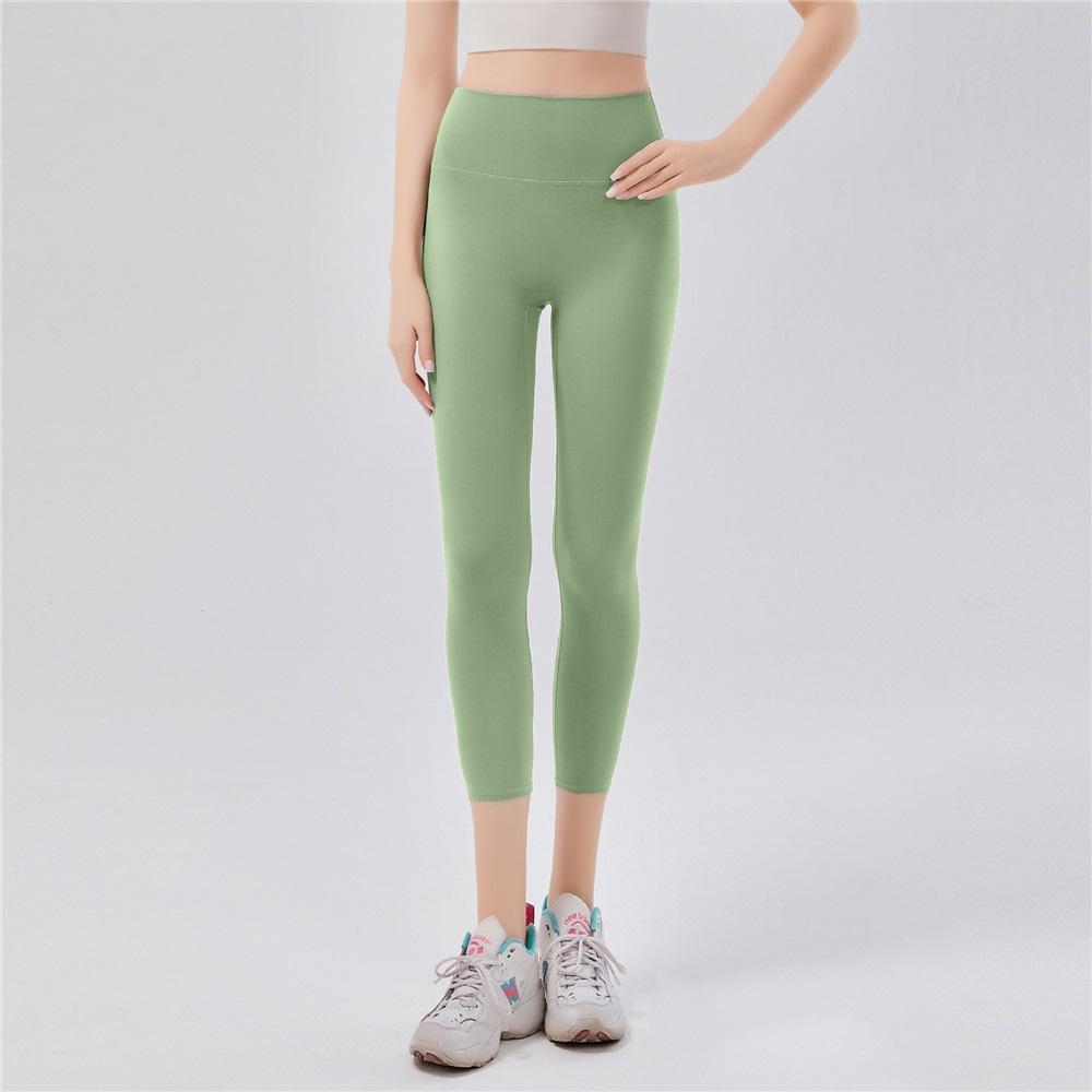 Quick Drying Yoga Pants For Women High Waist Slimming, Lifted Hips, Seven Quarter Pants, Sports, Wearing Tight Cycling Pants