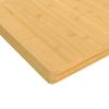 VidaXL Dessus de table 50x50x4 cm bambou 352705