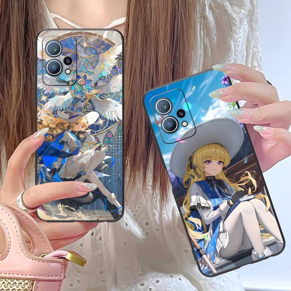 Wuthering Waves Phoebe Phone Case for Huawei P60 P50 P40 P30 P20 P10 P9 P8 Pro Lite Plus Colorful Printing Cover Pretty Luxury