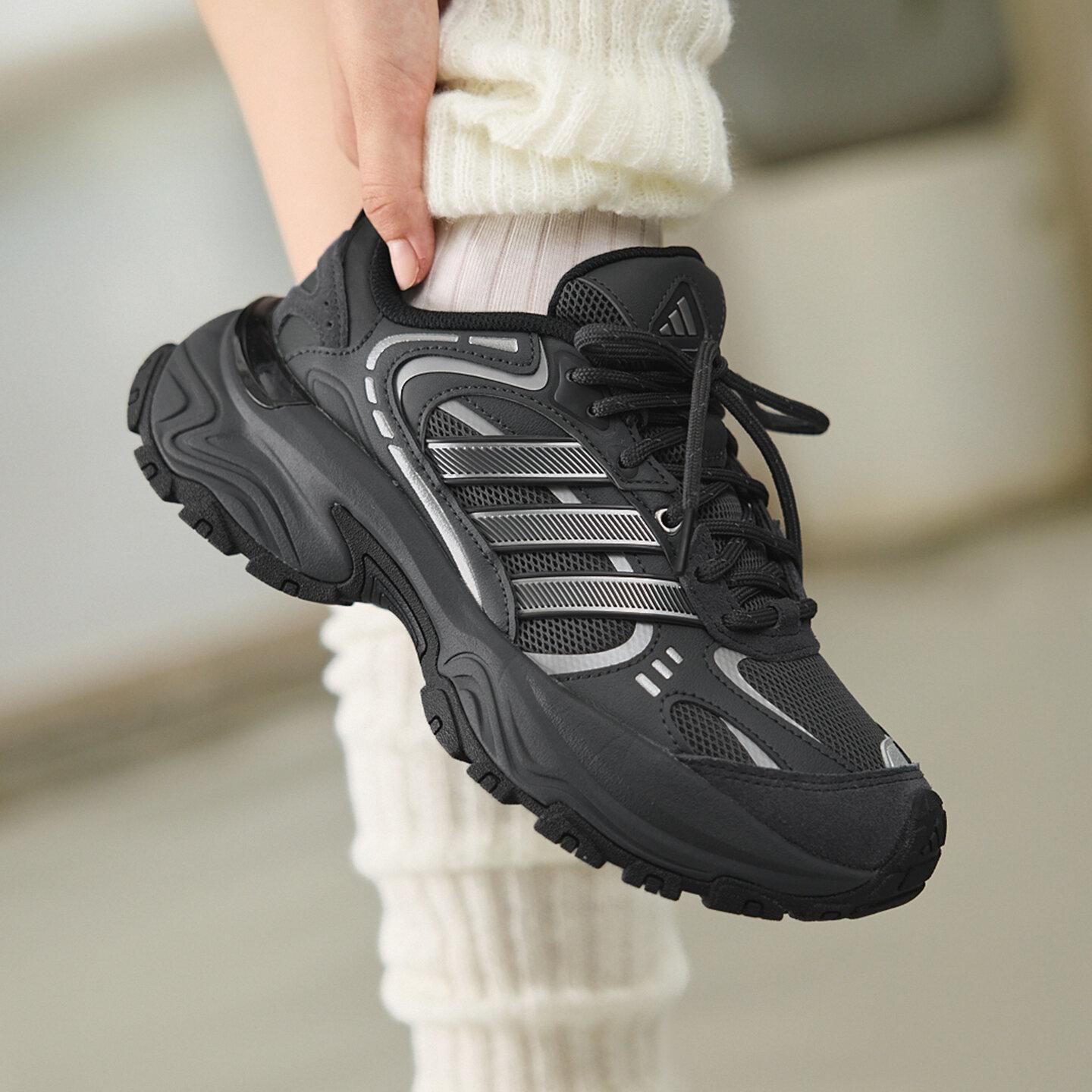 Adidas SHADOW FEVER Low top Chunky Sneakers Unisex Black 36.5