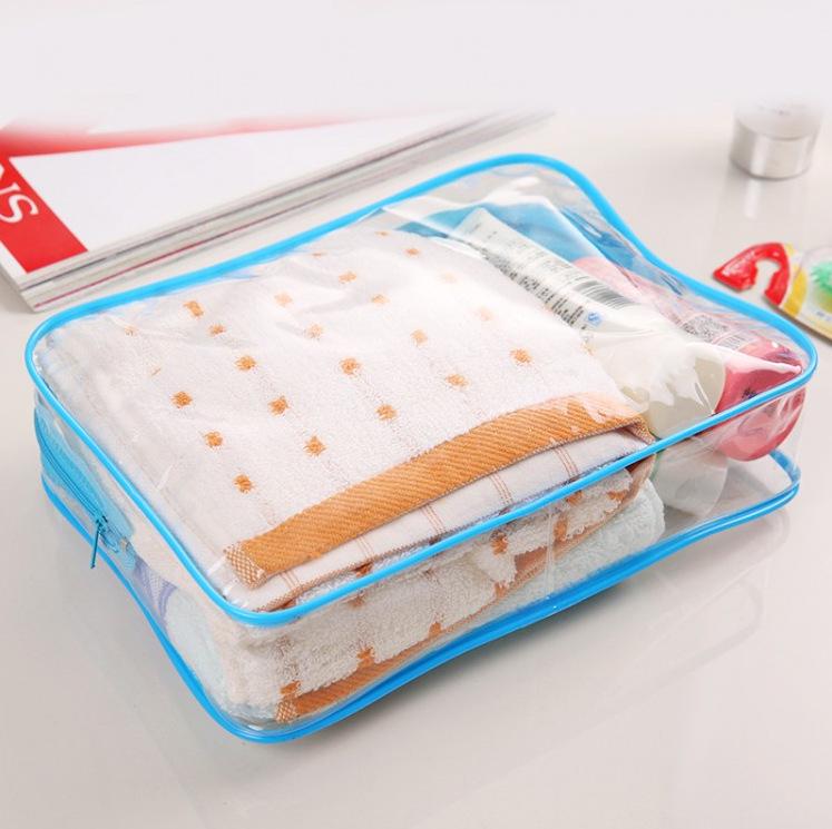 Waterproof Outdoor PVC Travel Makeup Bag with Zipper