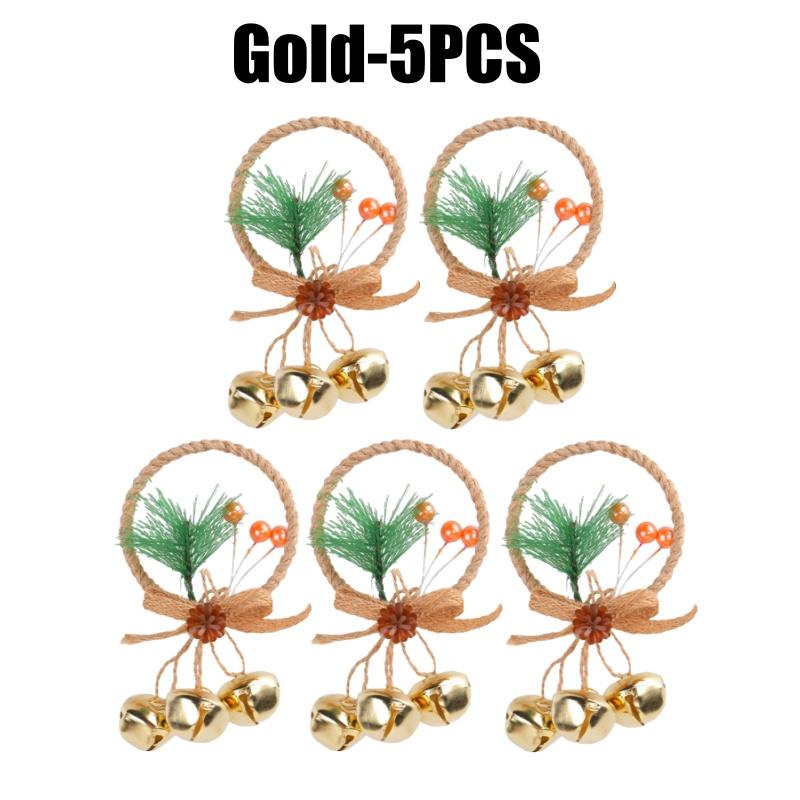 Christmas Bell Ornaments for Christmas Tree Jingle Bell Christmas Tree Hanging Decorations Cute Party Home Craft Bells Gifts