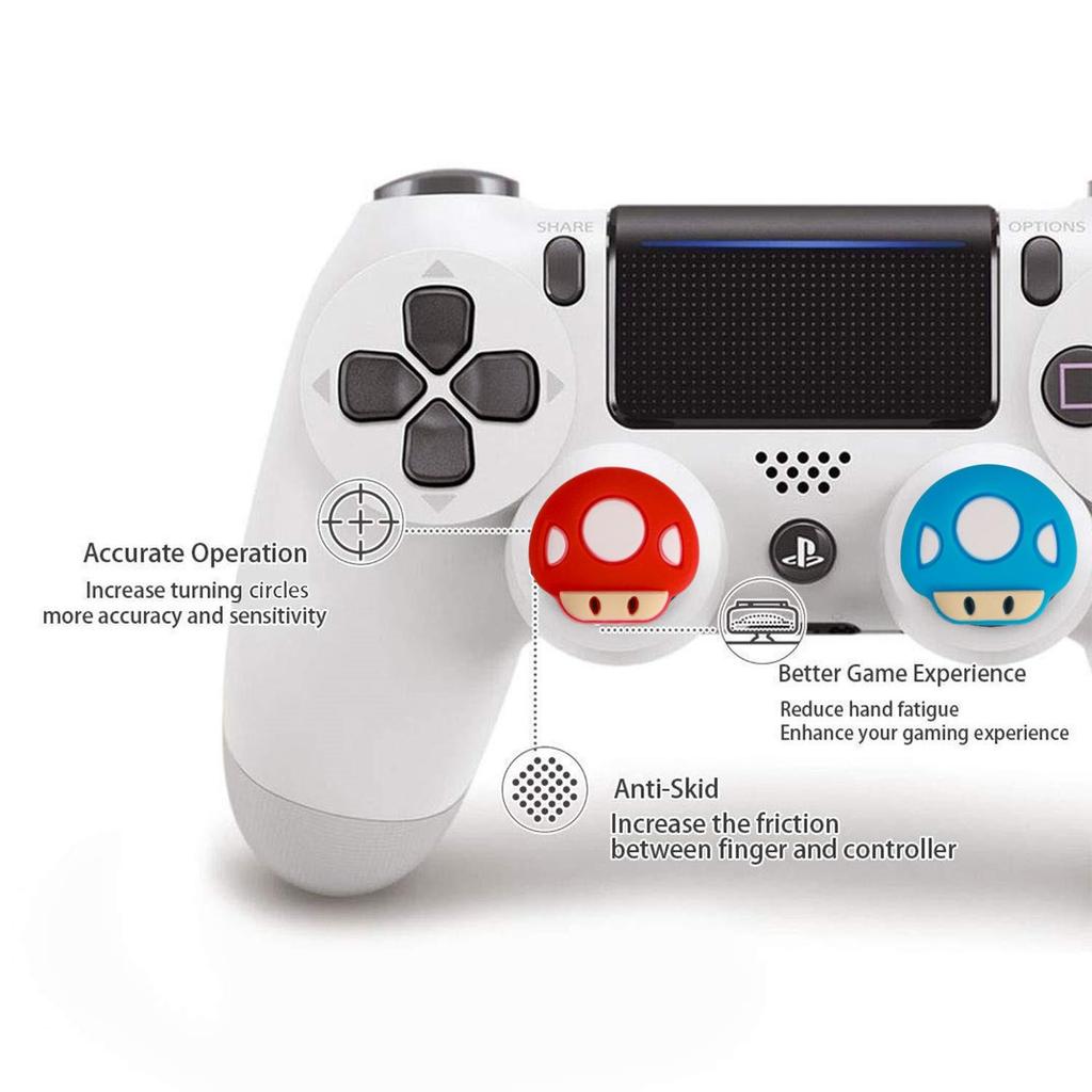 Zestaw silikonowych nakładek ochronnych na kontrolery PS5, PS4, Xbox i Switch2