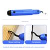 High Speeds Steel Burr Trimmer Portable Handheld DIY Nonslip Button Switch Furniture Scraper Trimming Tool Accessories
