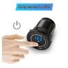 New LED Panel Digital Voltage Meter Low Voltage Alarm For Motorbike Car Boat 12V-24V