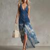 2026 Spring and Summer European and American Cross-border Amazon Independent Station New Temperament Casual Elegant Vacation Style Hem Dress