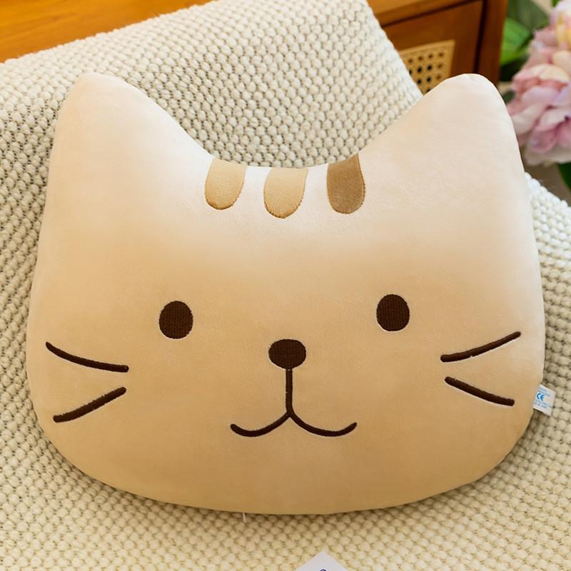 Almohada de Peluche de Gato con Diseño de Dibujos Animados Para un Sueño Acogedor y Para Regalar