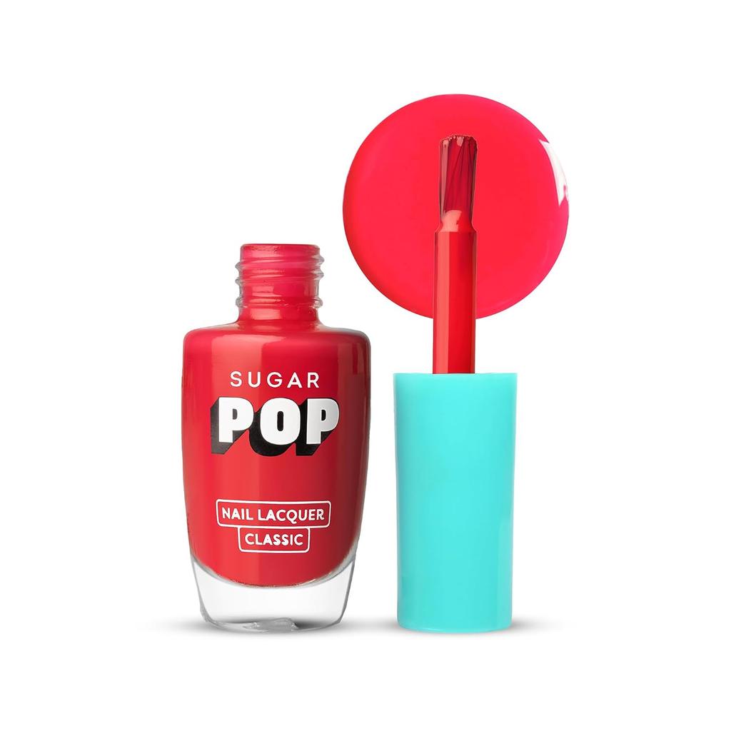 Sugar Pop Nail Lacquer Classic 12 Coral Nude High Shine 10ml