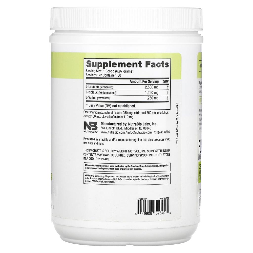 Bcaa 5000, Limonade, 418G(0.9 Pfund 14.8 Unzen)