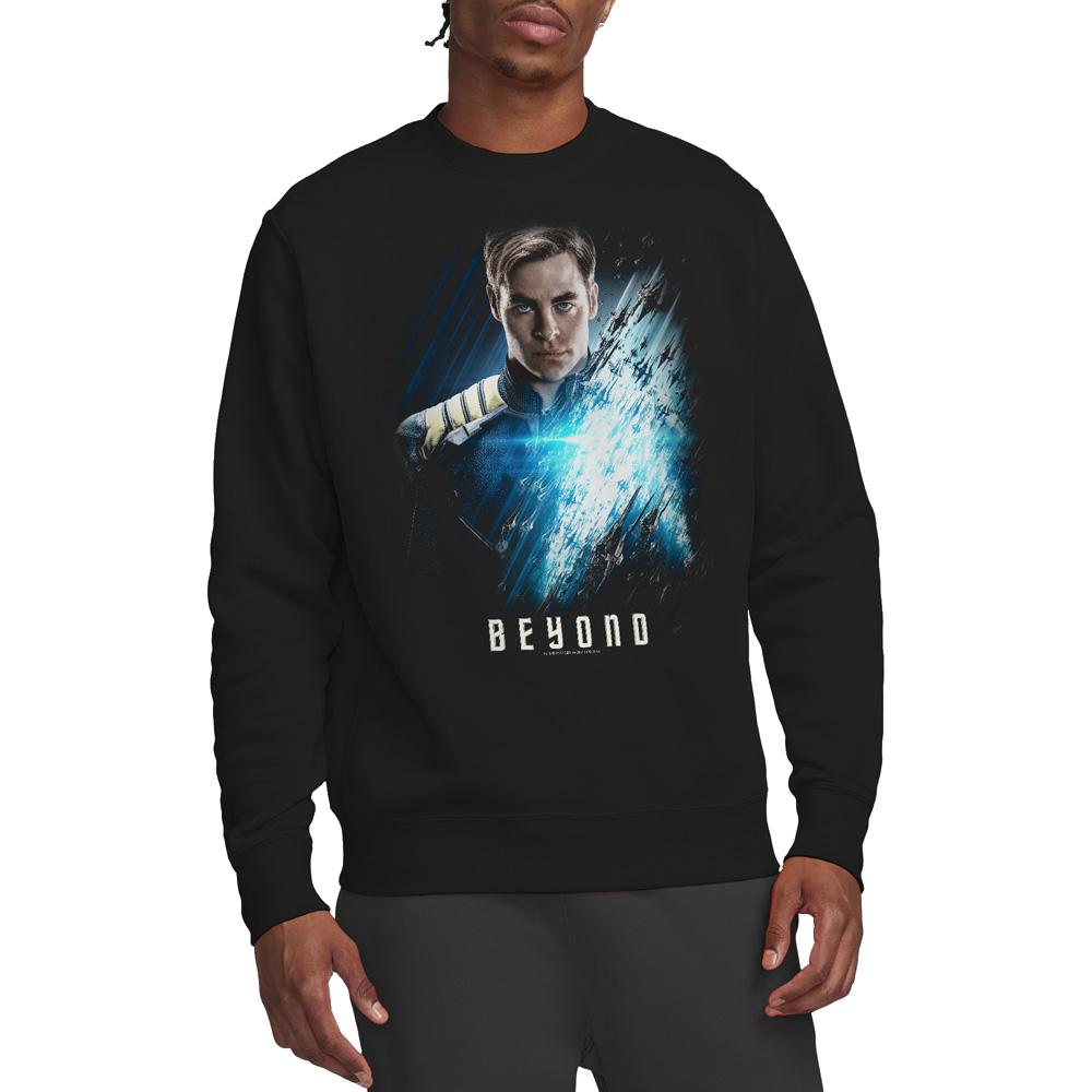 Star Trek Beyond Unisex Adult Captain Kirk Poster Sweatshirt