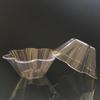 50 Pcs Disposable Ice Cream Bowls Transparent Dessert Serving Cups Flower-Shaped Sundae Cup  Bakery