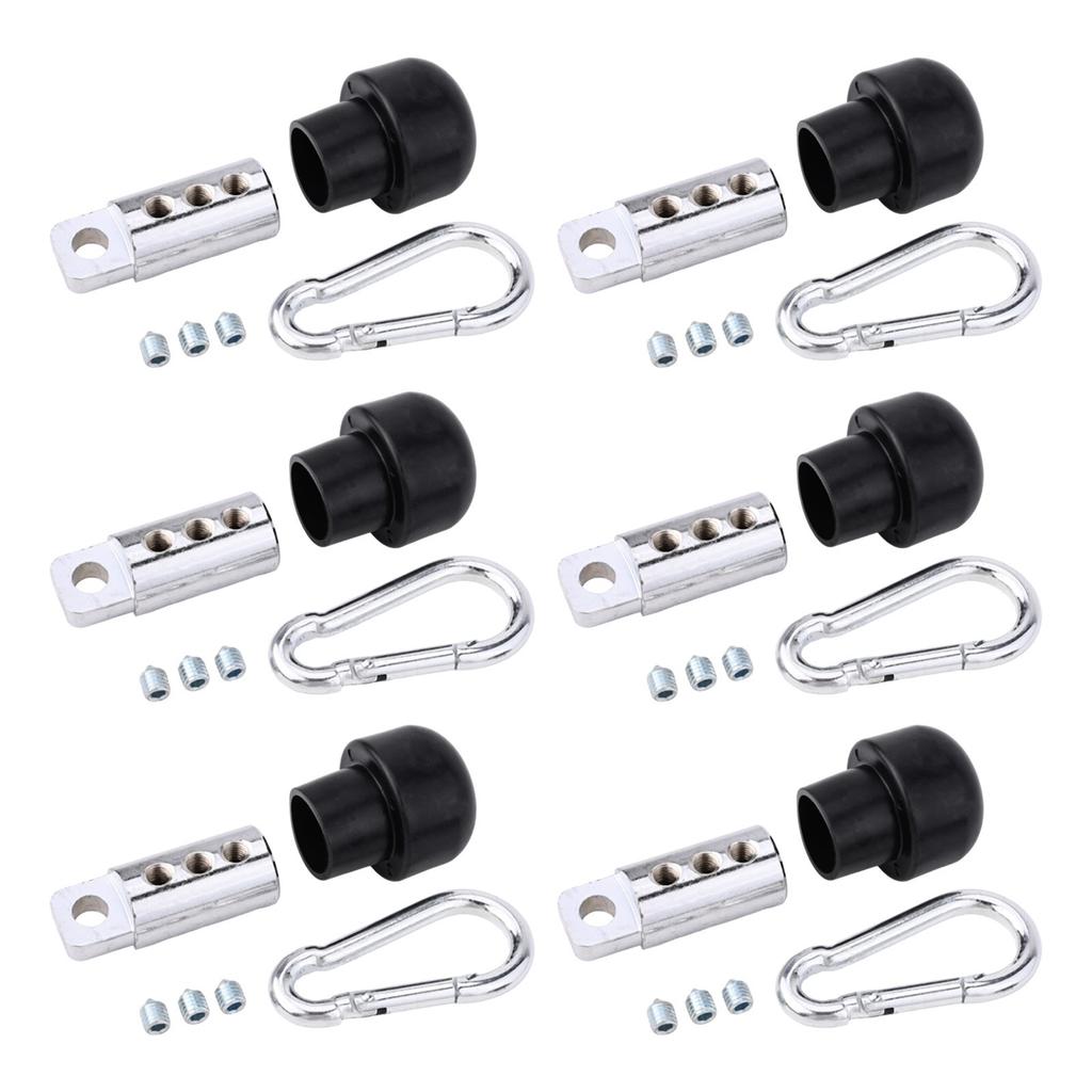 Gym Machine Cable Stopper Plastic+metal Wire Connector 1 Set