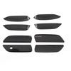 LHD RHD For BYD ATTO 1 Dolphin EA1   ABS Carbonfiber Black Outer Door Handle Door Bowl Catch  Exterior Decorate Sticker