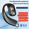 Wireless Bluetooth 5.4 Earphone Ear Hook Headphone LED Display HiFi Stereo Noise Reduction Sport Waterproof Headset