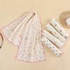 Newborns Skin Care Washcloth Soft Cotton Towel Quick Absorbing Machine Washable Reusable Baby Bathing