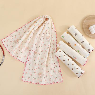 Toalha de Lavar para Pele de Recém-Nascidos Toalha Macia de Algodão Absorção Rápida Lavável à Máquina Reutilizável Banho de Bebê