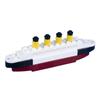 MOC Mini Cruise Shipwreck Puzzle Building Block Toy Gift for Children