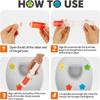 Toilet Cleaner Gel Stick Tablet Toilet Liquid Fragrance Gel Cleaning Deodorization Odor Lasting Solid Aromatherapy Air Freshener