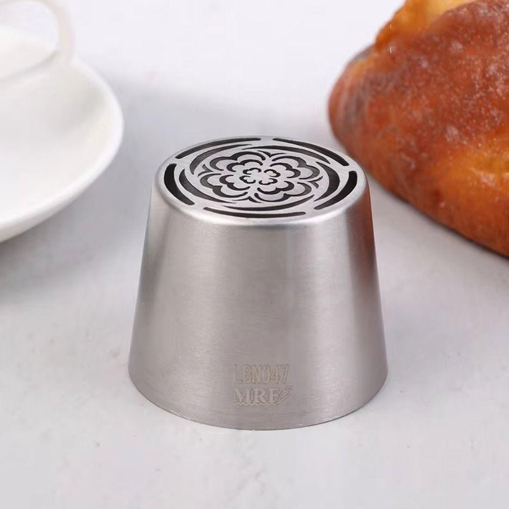 Edelstahl Blume Quetschauslass Große Größe Sahnetüllen Küchen Backwerkzeug