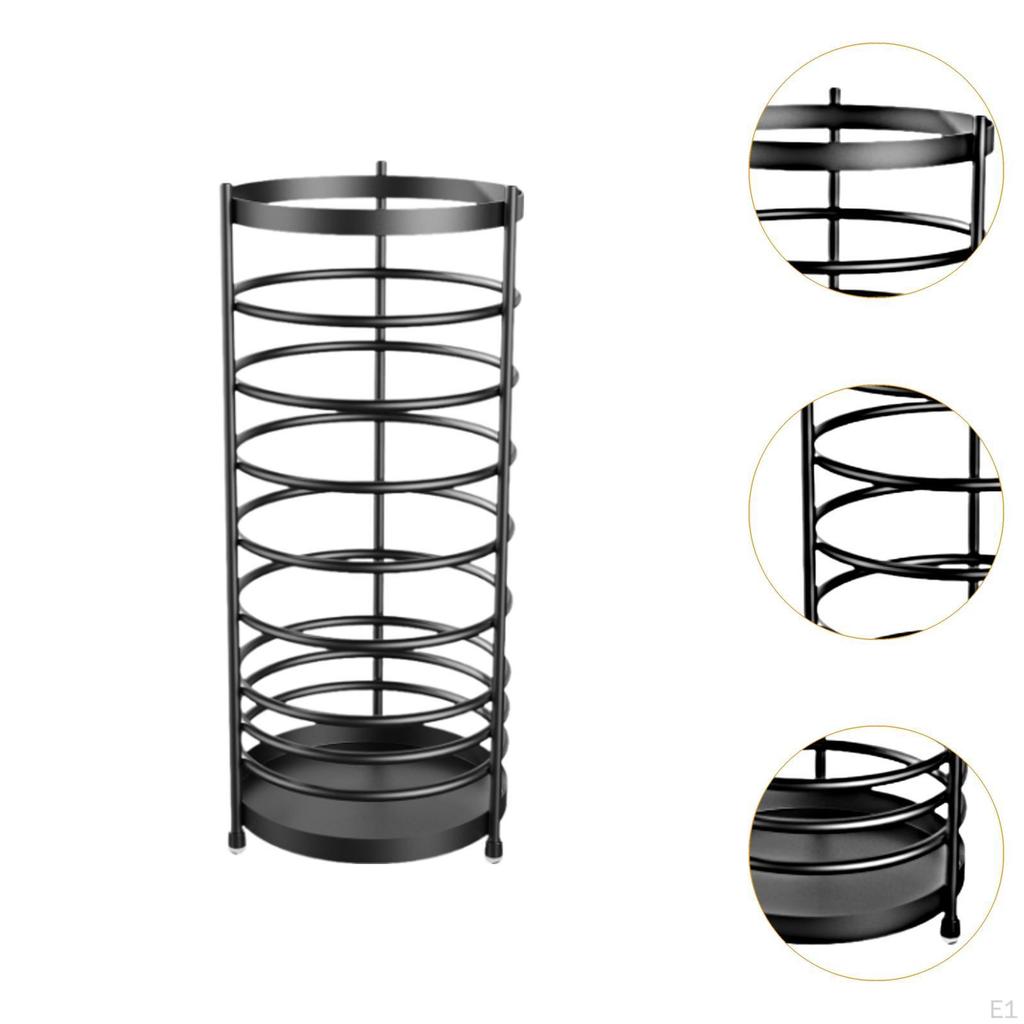 Umbrella Stand Holder for Entryway Hollow Modern Bucket Rack