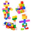 Magic Cube Puzzle Building Blocks Kindergarten Educational Color Recognition DIY Building Blocks Toys Gifts with Changing Colors