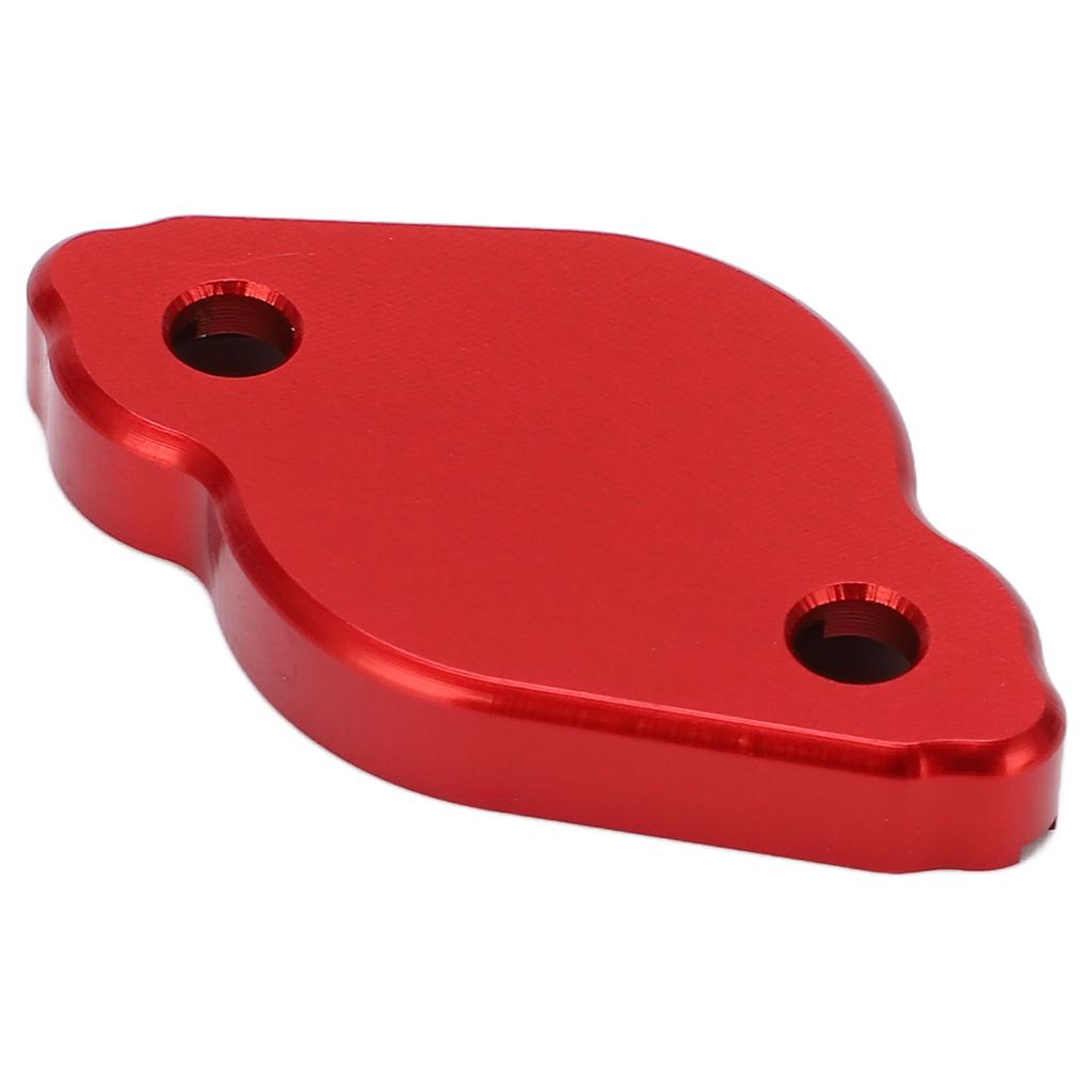 Motorrad Hinterradbremsflüssigkeitsbehälter Abdeckung Kappe Ersatz für YZ125 250 YZ250F YZ125XRot