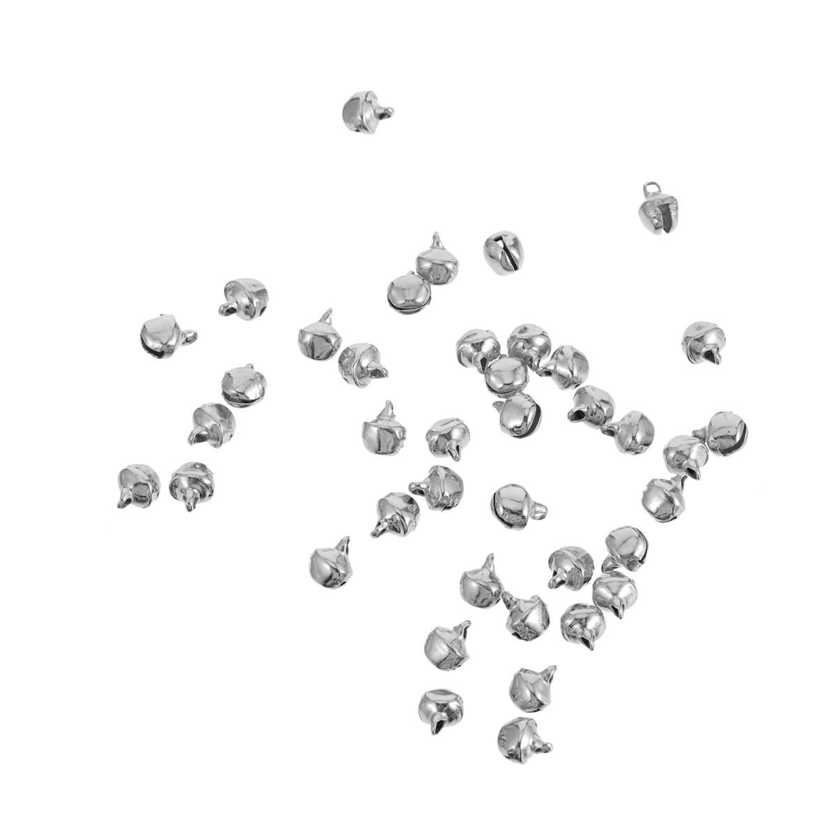 

600Pcs Christmas Jingle Bells Mini Metal Bells 6Mm DIY Craft Accessories Home Decoration Jewelry Pendant Ornament other