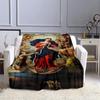 Jesus and The Virgin Mary Print Blanket Faith Religious Blanket Soft Warm Throw Blanket Sofa Bedding Birthday Gifts Blanket