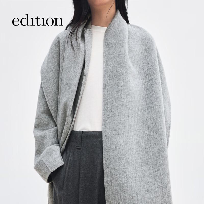 Edition Relaxed Fit Wool Blend Coat